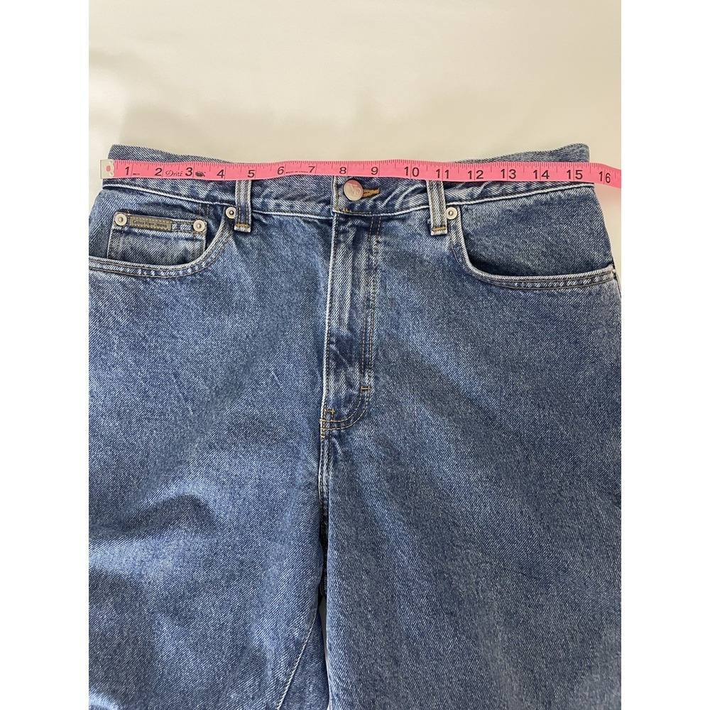 Calvin Klein Jeans Womens 12 Double Stone Wash Denim - Picture 6 of 11